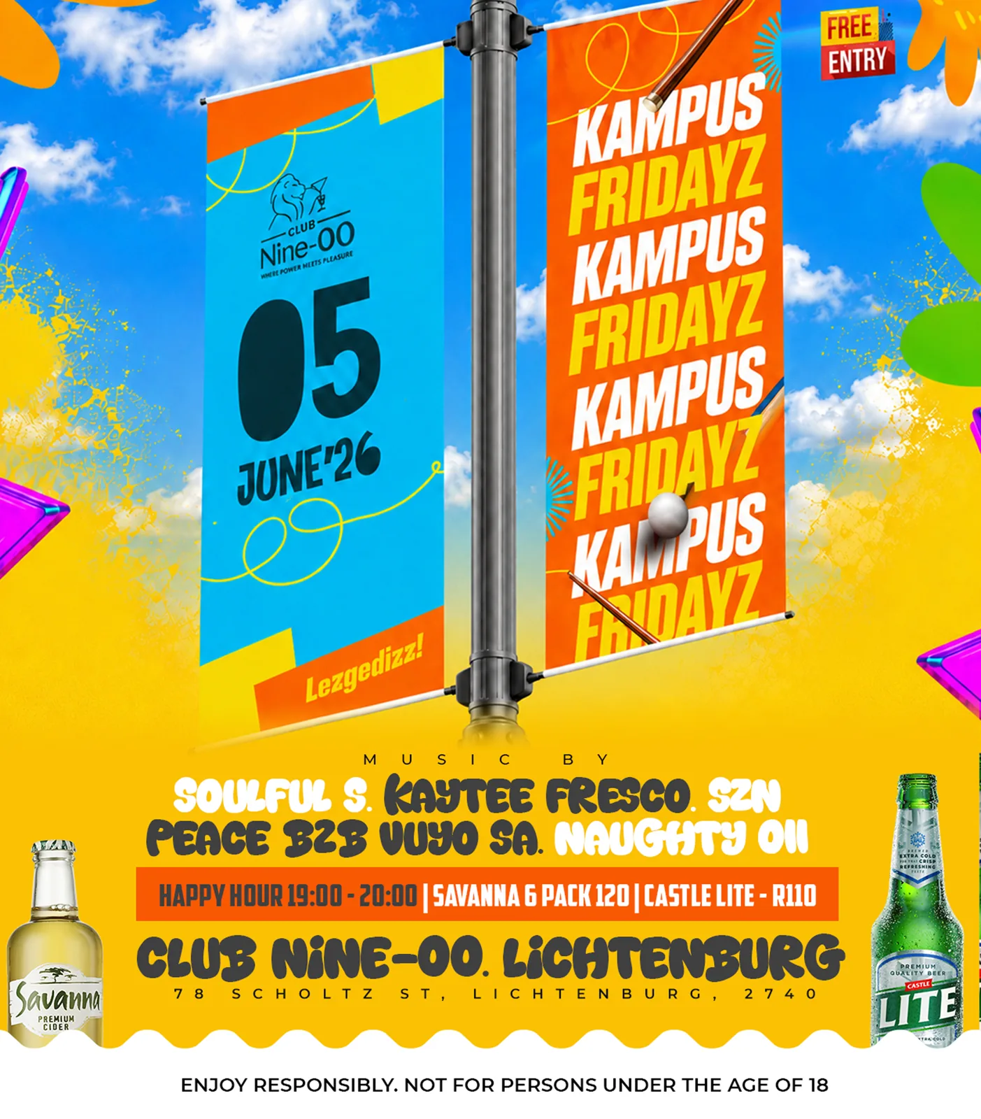 Social media flyer design